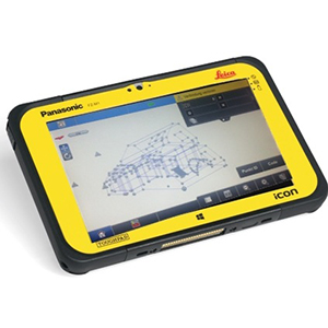 Leica iCON CC80- Robustes, leichtes Tablet für effizientes Arbeiten auf Baustellen