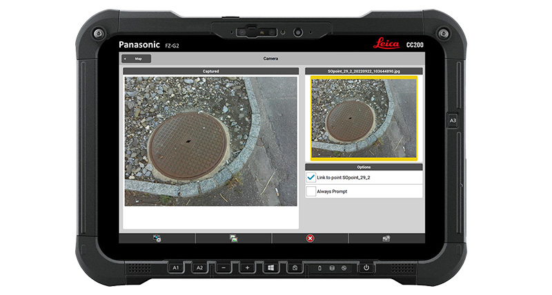 Leica iCON CC200 - Feld-Controller