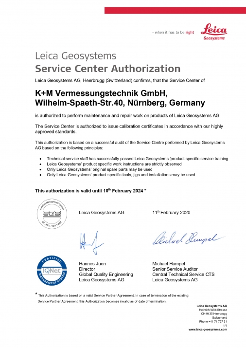 Unsere ISO - zertifizierte Werkstatt in Nürnberg
